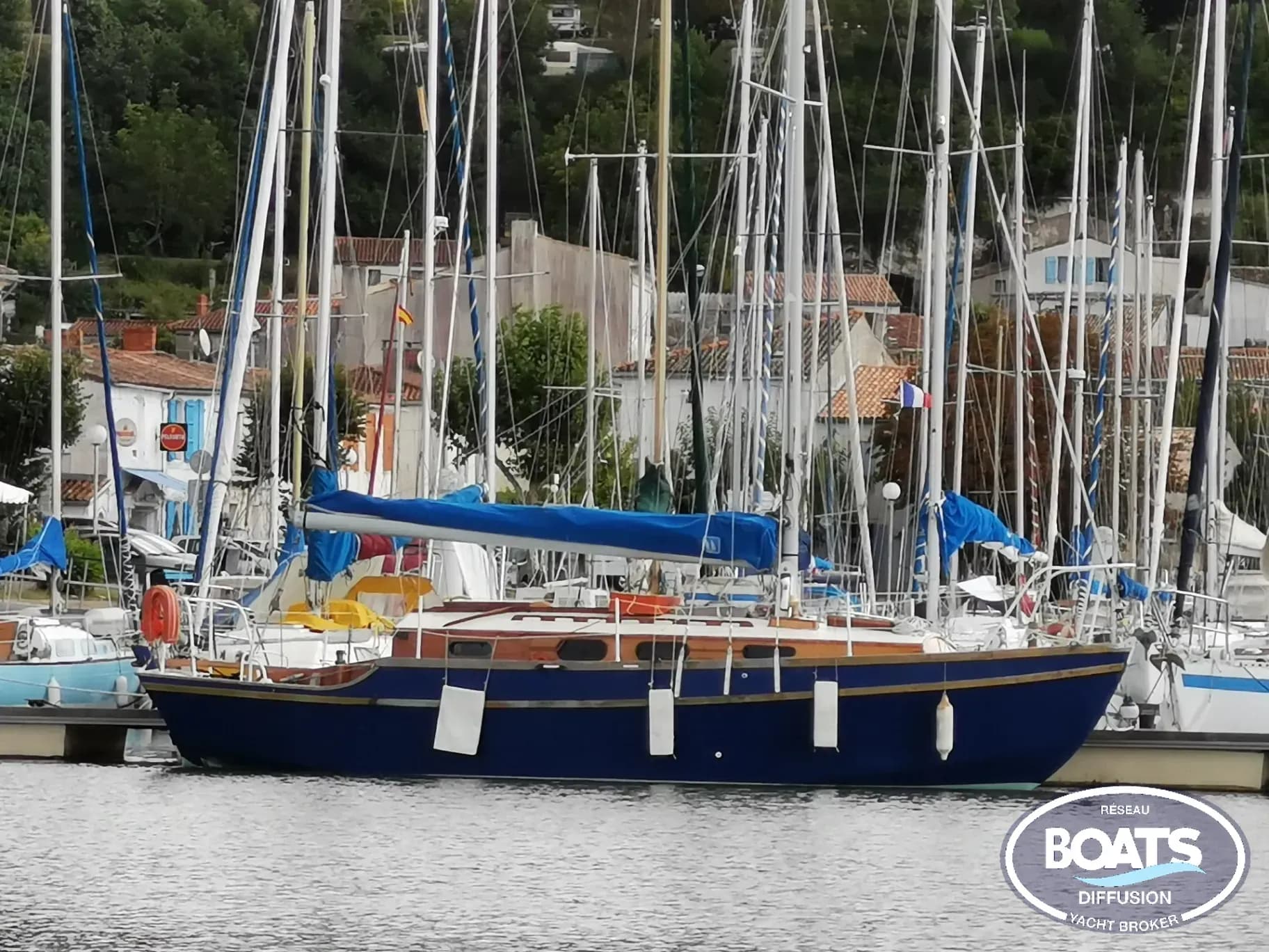 HARTWELL OF PLYMOUTH (GB) GOLDEN HIND 31 voilier bois - Photo 1